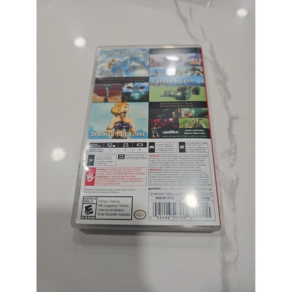 The Legend of Zelda: Tears of the Kingdom (Switch, Complete, & Tested)